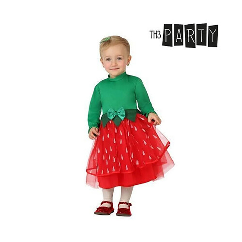 Totalcadeau Déguisement bébé fraise - Rouge