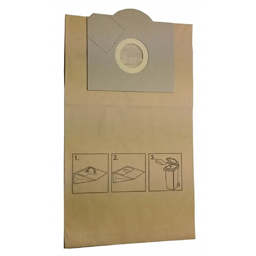 Sacs aspirateur compatibles Hoover SC 256 - Lot de 10