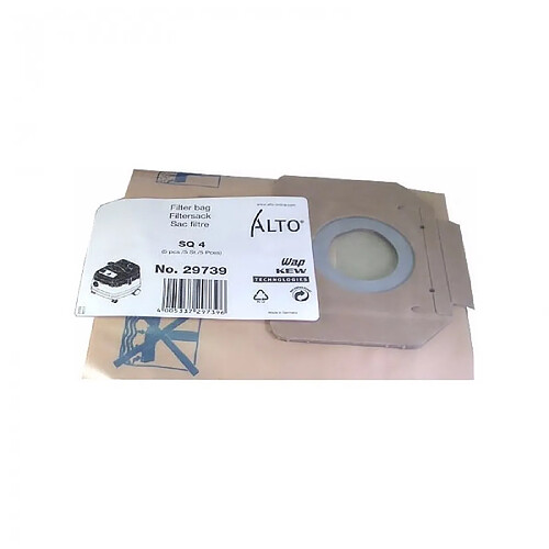 Nilfisk Sacs aspirateur Alto compatibles - Boîte de 5