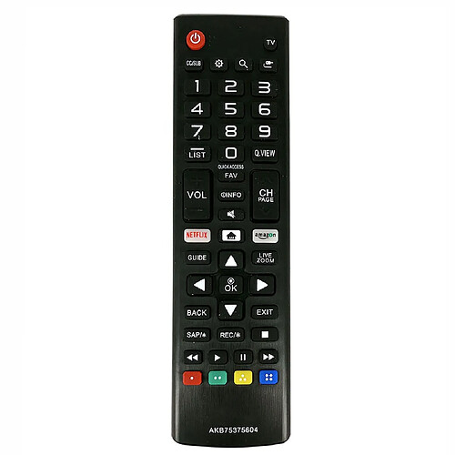 Gupboo Télécommande TV LG AKB75375604 - Bleu marine