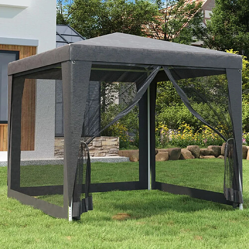 vidaXL Tente de fête 4 parois latérales - Anthracite