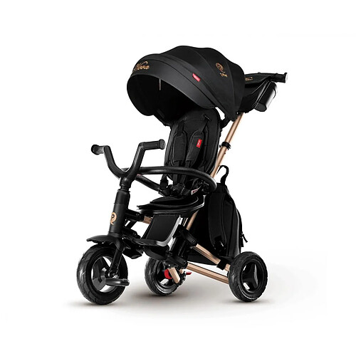 Qplay Tricycle Nova+ Rubber - Golden Black