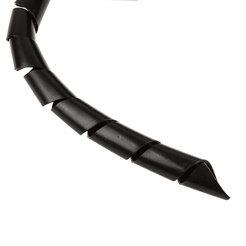 INLINE Spiralband 25mm x 10m - Noir