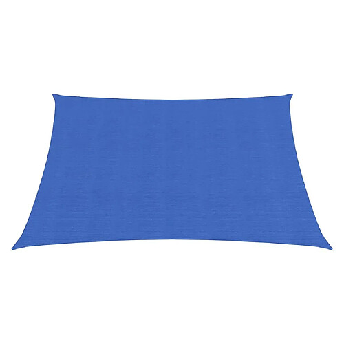 Helloshop26 Voile d'ombrage carré 2 x 2 m - Bleu