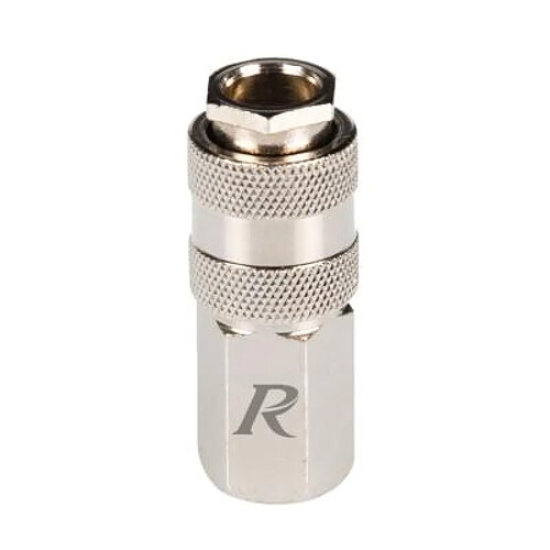 Ribimex Raccord rapide en acier nickelé