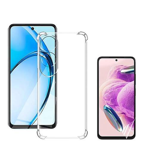 NIS Kit Coque + Film Oppo A60 - Transparent