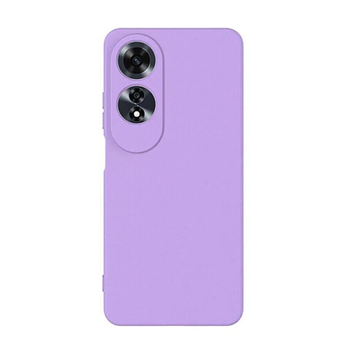 NIS Coque silicone liquide pour Oppo A60 - Violet