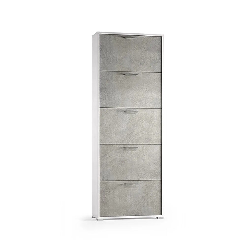 Kiamami valentina armoire à chaussures - Gris