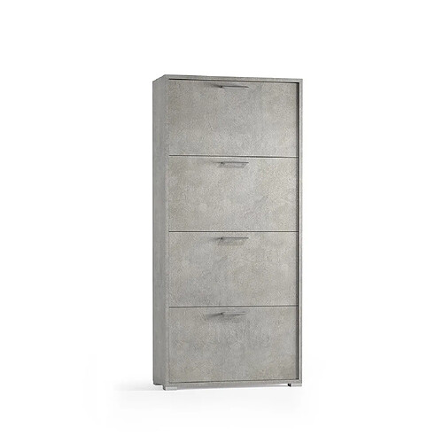 Kiamami valentina armoire à chaussures - Gris