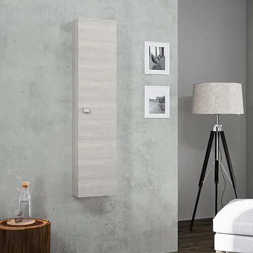 Kiamami valentina Meuble haut salle de bain - Chêne gris