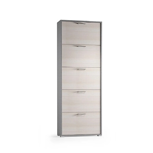 Kiamami valentina armoire à chaussures - Gris