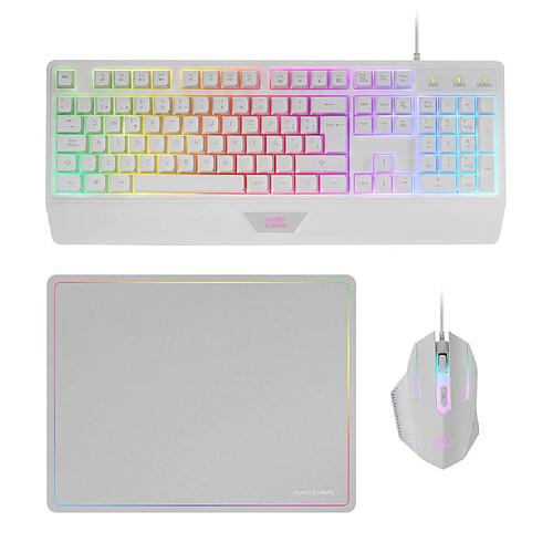 Mars gaming clavier gamer - Blanc