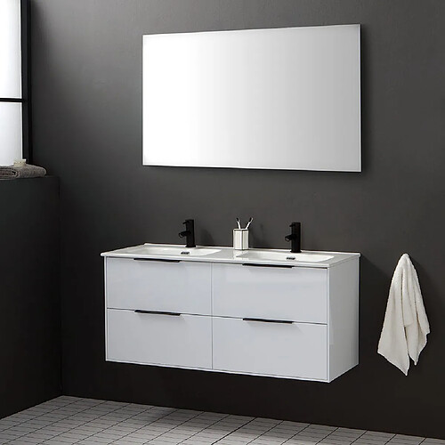 Kiamami valentina meuble de salle de bain Parigi - Blanc