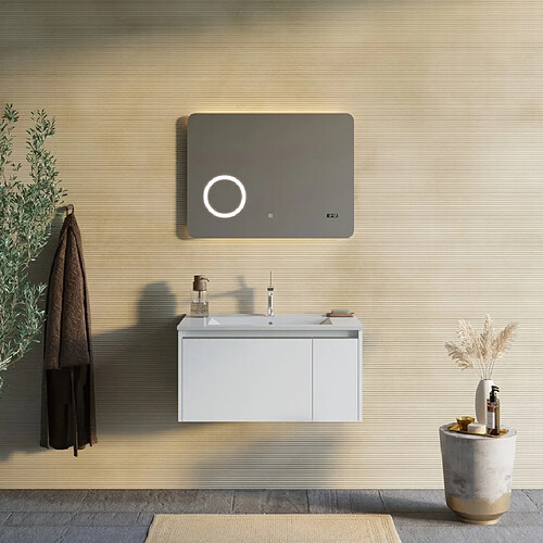 Kiamami valentina armoire pharmacie - Blanc mat