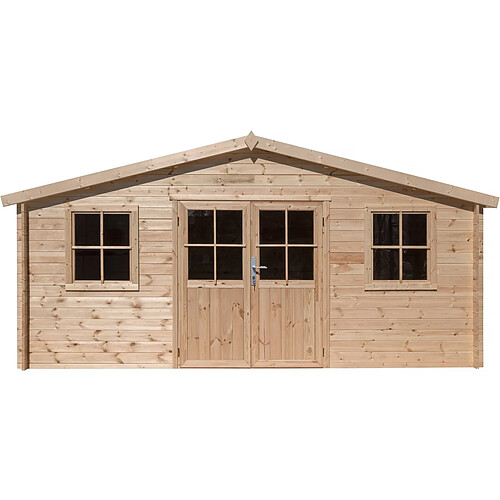 Habitat et jardin 4.8×4×2.39m - 20.27m²