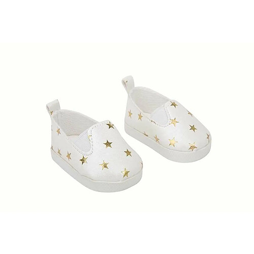 Arias Chaussures pour poupée - Blanc