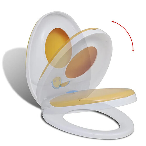 vidaXL Siège de Toilette Enfant/Adulte