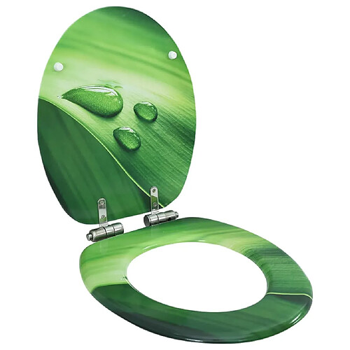 vidaXL Vert Gouttes d'eau