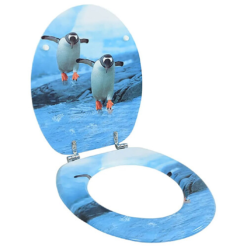 vidaXL Pingouin Siège de Toilette