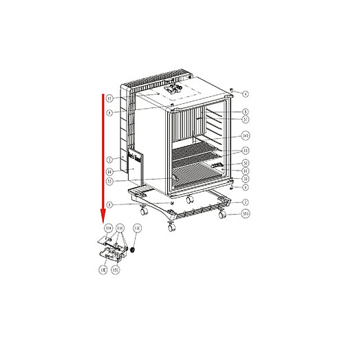 Dometic Module d’éclairage pour réfrigérateur