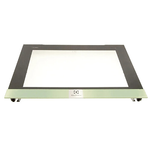 Electrolux vitre façade de porte de four - Inox