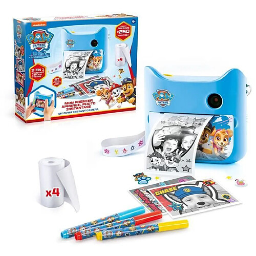 CANAL TOYS Appareil Photo Instantané Pat'Patrouille