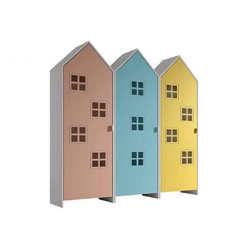 Vipack armoire enfant Casami - Rose