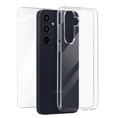Mayaxess Pack Samsung Galaxy A55 - Transparent