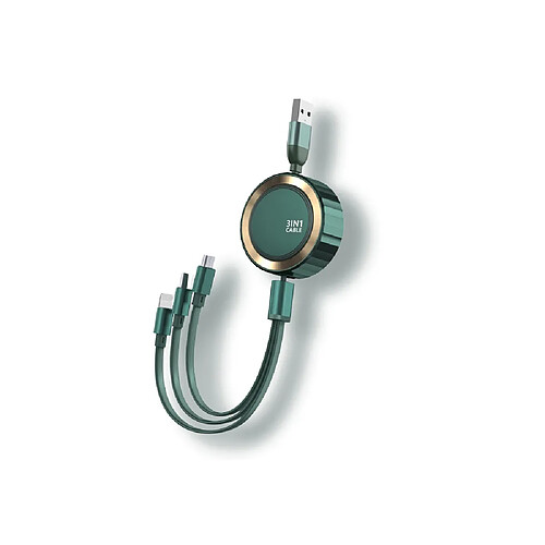 Avizar EKO Cable Rétractable 3 en 1