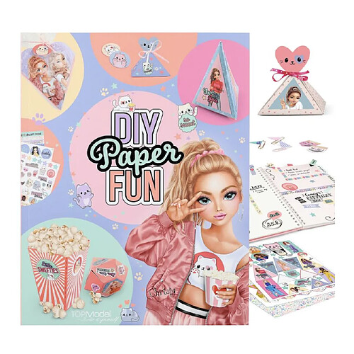 Topmodel Coffret créatif Paper Fun - 32 pièces