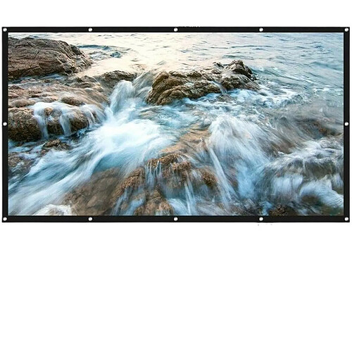 Yonis Écran de projection pliable - 60"