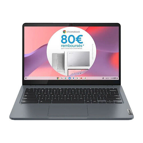 Lenovo IdeaPad 3 Chromebook - Gris · Reconditionné
