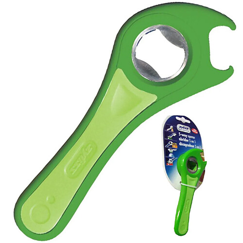 Zyliss Décapsuleur 5 en 1 pour bocaux et bouteilles