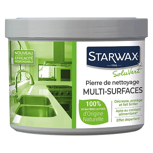SOLUVERT Pierre de nettoyage blanche 375 g