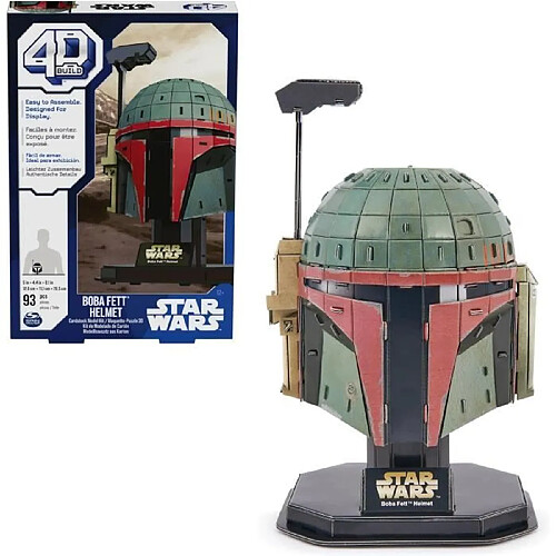 Spin master puzzle 4D casque Boba Fett Star Wars