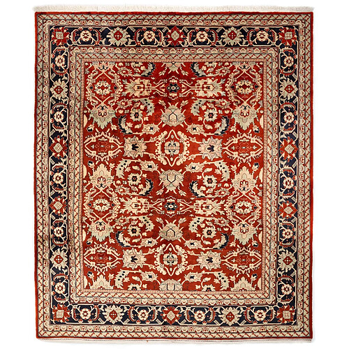 VIDAL Tapis laine Tabriz - Rouge 301x255 cm