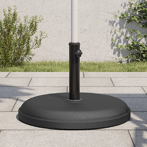 vidaXL Base parasol 25 kg - Noir
