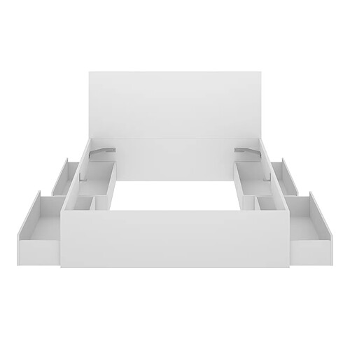 Pegane Tête de lit - Blanc