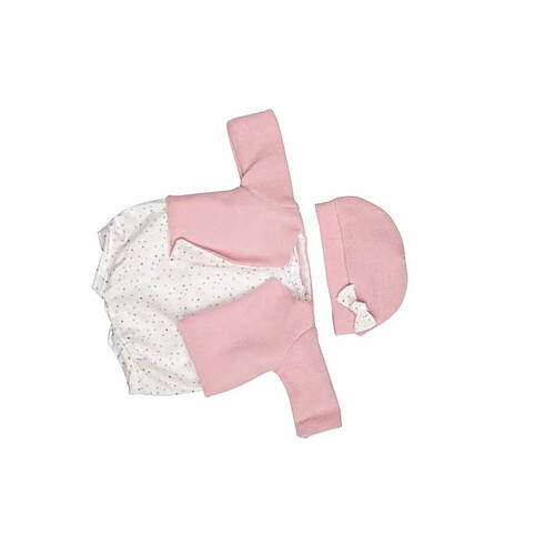 Ensemble Vêtements Poupée 35-43 Cm – Robe, Chemise, Pantalon, Chaussettes – Coton Doux, Fermeture Facile – Cadeau Fille 3-10 Ans