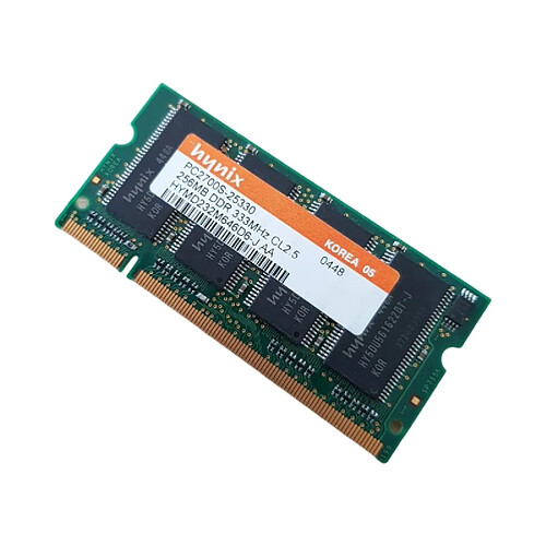 Hynix HYMD232M646D6-J 256Mo 333MHz DDR · Reconditionné