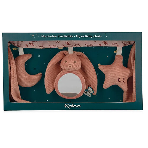 Kaloo Chaine d'activités Lapinoo Terracotta