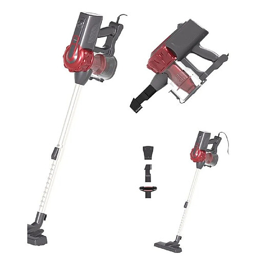 Livoo Aspirateur Balai 2en1 600W Bleu Aspirateur balai Rue du