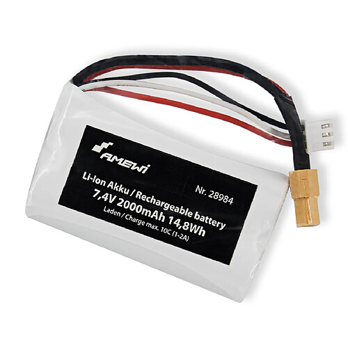 Amewi Batterie Li-Ion 2S 7.4V 2000mAh XT60
