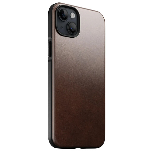 Nomad Coque iPhone 14 Plus MagSafe - Marron Foncé