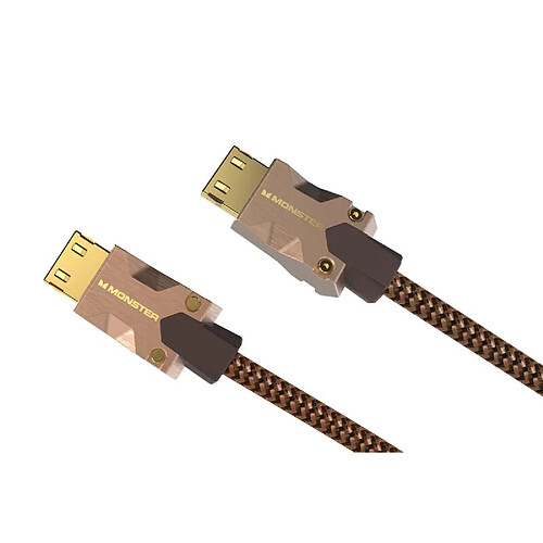 Monster HDMI M2000 UHD 4K - 3 m - Marron clair