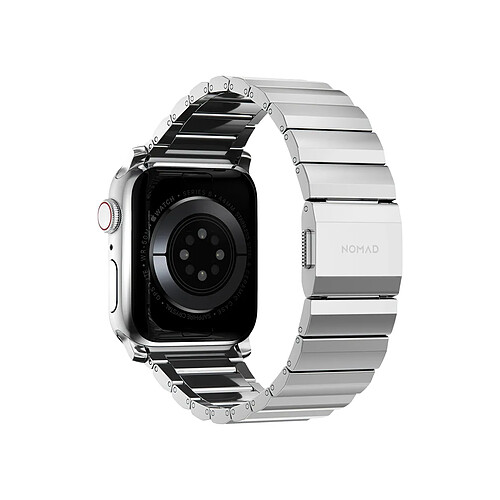 NOMAD Bracelet V2 Apple Watch 1-9/SE - 42-45mm - Argent