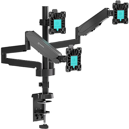 ONKRON Bras Ecran PC 3 Ecran pour 13 - 32 Ecran & TV, 8 kg - VESA 75x75 - 100x100,G280-B