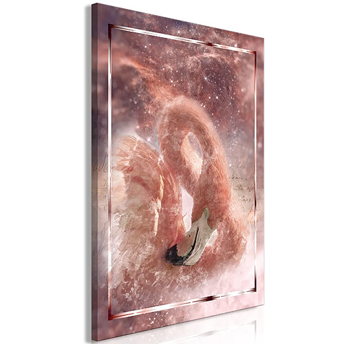 Artgeist Space Flamingo - 1 Part Vertical 20x30