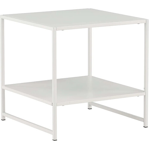 Venture home Table d'appoint carrée - Blanc