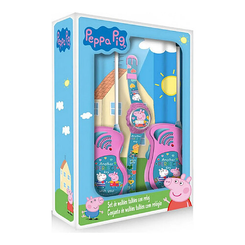Peppa pig playset montre talkie-walkie